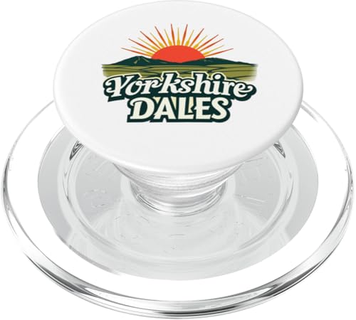 Yorkshire Dales Retro-Stil PopSockets PopGrip für MagSafe Yorkshire Dales Retro-Stil PopSockets PopGrip für MagSafe von MerchByCraig