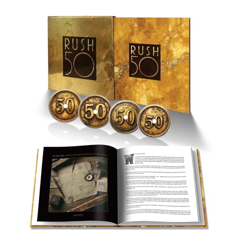 Rush 50 (Ltd. Deluxe Carrier 4CD Box) von Mercury (Universal Music)