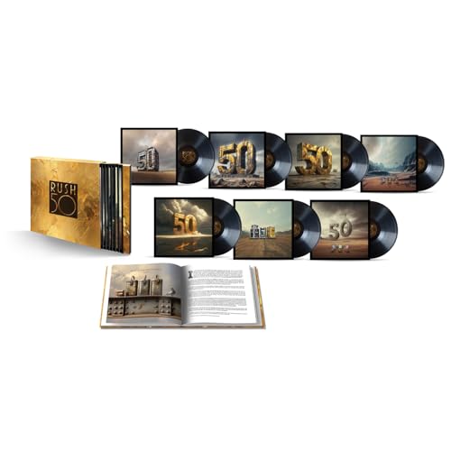 Rush 50 (Ltd. Deluxe Carrier 7LP Box) [Vinyl LP] von Mercury (Universal Music)
