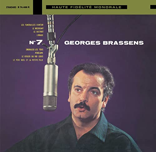 Georges Brassens et Sa Guitare No7 von Mercury