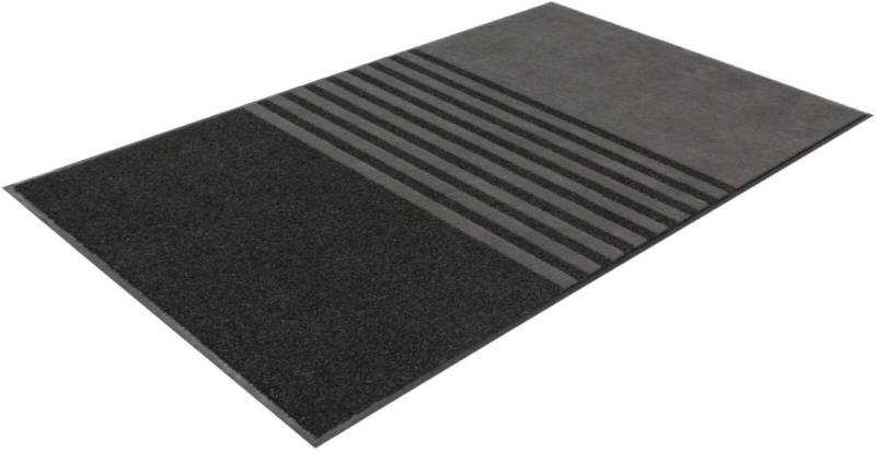 Mercury Fußmatte TRINITY 120,0 x 190,0 cm grau von Mercury