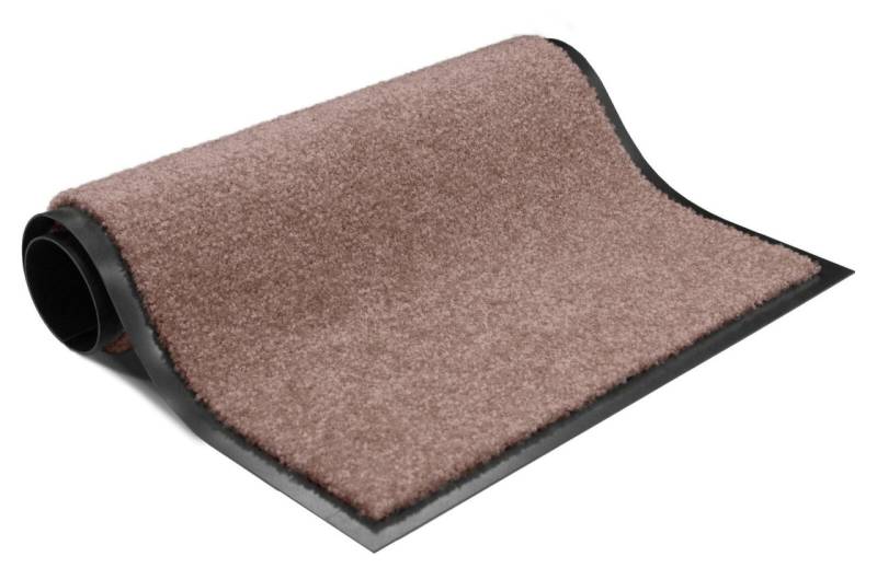 Mercury Fußmatte Rainbow 60,0 x 90,0 cm taupe von Mercury