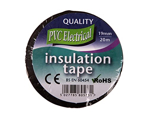 Ultratape PV0120black Isolierband, 19 mm x 20 m, Schwarz (Single) von Mercury