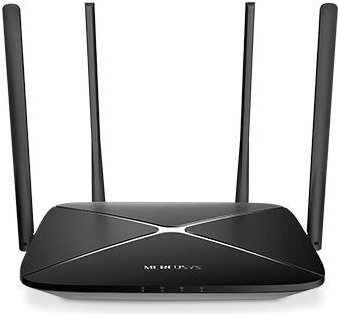 Mercusys AC12G WLAN-Router Gigabit Ethernet Dual-Band (2,4 GHz/5 GHz) 4G Schwarz (AC12G) von Mercusys