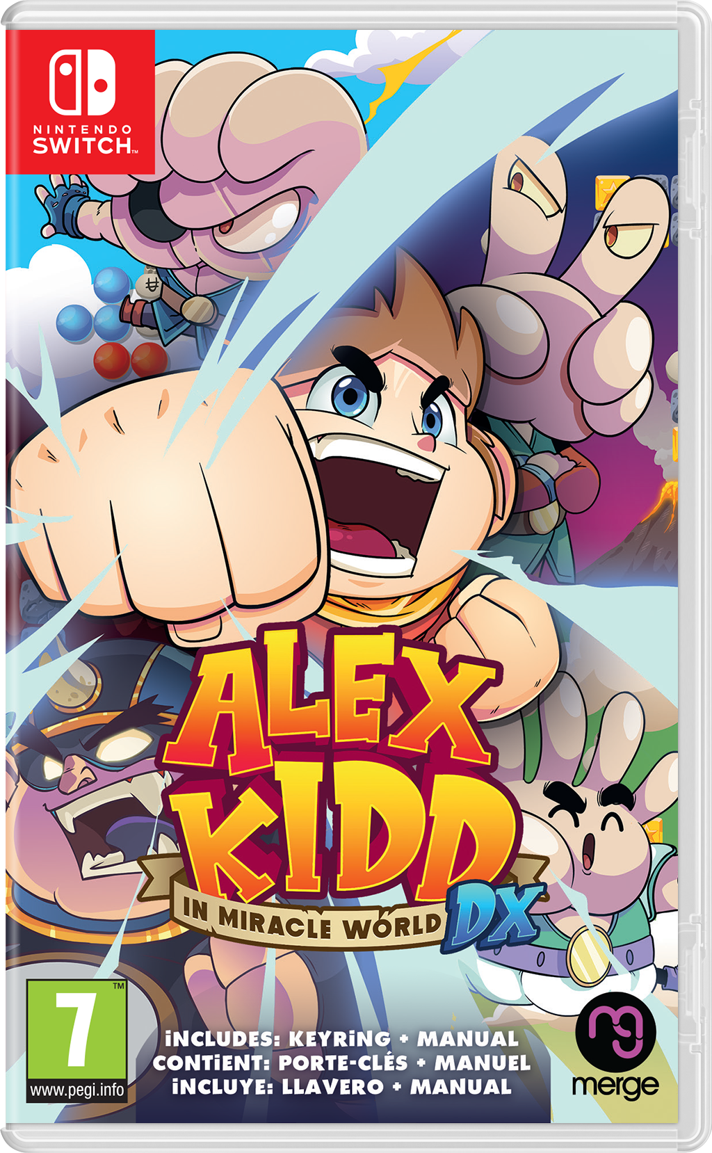 Alex Kidd in Miracle World DX (Code in a box) Alex Kidd in Miracle World DX (Code in a box) von Mergegames