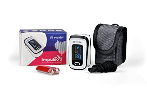 Meriden Impulso2 Medizinische Pulsoximeter Finger Pulsmessung Sauerstoffsättigung Blutsauerstoffgehalt Fingerpulsoxymeter mit OLED-Display Meriden Impulso2 Medizinische Pulsoximeter Finger Pulsmessung Sauerstoffsättigung Blutsauerstoffgehalt Fingerpulsoxymeter mit OLED-Display von Meriden