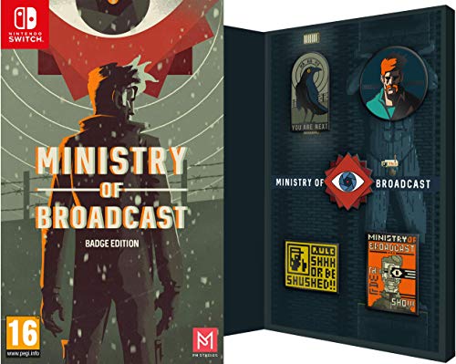 NINTENDO Hitcents Ministry of Broadcast - Badge Collector's Edition Collection Switch NINTENDO Hitcents Ministry of Broadcast - Badge Collector's Edition Collection Switch von Meridiem Games