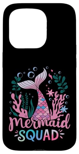 Meerjungfrau Meerjungfrau-Trupp Hülle für iPhone 15 Pro von Mermaid Fable Mermaid Fairy Tale