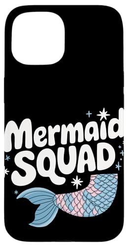 Meerjungfrau Meerjungfrau-Trupp Hülle für iPhone 15 von Mermaid Fable Mermaid Fairy Tale
