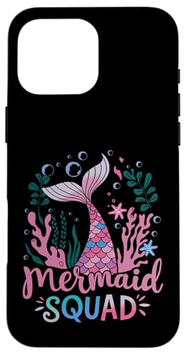 Meerjungfrau Meerjungfrau-Trupp Hülle für iPhone 16 Pro Max von Mermaid Fable Mermaid Fairy Tale