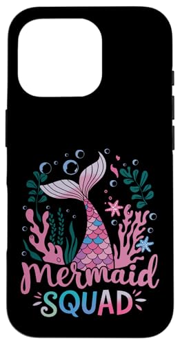 Meerjungfrau Meerjungfrau-Trupp Hülle für iPhone 16 Pro von Mermaid Fable Mermaid Fairy Tale