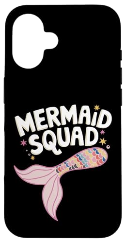 Meerjungfrau Meerjungfrau-Trupp Hülle für iPhone 16 von Mermaid Fable Mermaid Fairy Tale