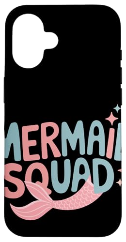 Meerjungfrau Meerjungfrau-Trupp Hülle für iPhone 16 von Mermaid Fable Mermaid Fairy Tale