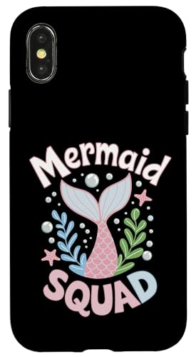 Meerjungfrau Meerjungfrau-Trupp Hülle für iPhone X/XS von Mermaid Fable Mermaid Fairy Tale