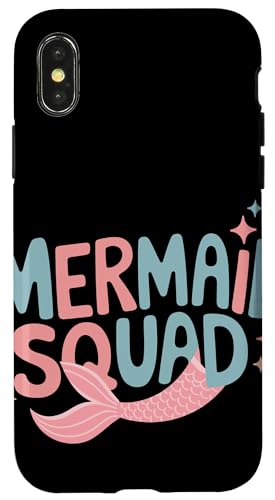 Meerjungfrau Meerjungfrau-Trupp Hülle für iPhone X/XS von Mermaid Fable Mermaid Fairy Tale