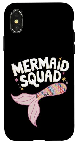 Meerjungfrau Meerjungfrau-Trupp Hülle für iPhone X/XS von Mermaid Fable Mermaid Fairy Tale