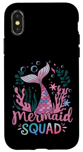 Meerjungfrau Meerjungfrau-Trupp Hülle für iPhone X/XS von Mermaid Fable Mermaid Fairy Tale