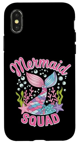 Meerjungfrau Meerjungfrau-Trupp Hülle für iPhone X/XS Meerjungfrau Meerjungfrau-Trupp Hülle für iPhone X/XS von Mermaid Fable Mermaid Fairy Tale