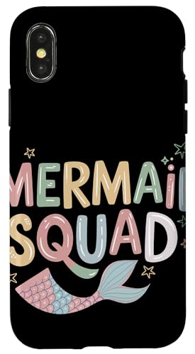 Meerjungfrau Meerjungfrau-Trupp Hülle für iPhone X/XS von Mermaid Fable Mermaid Fairy Tale