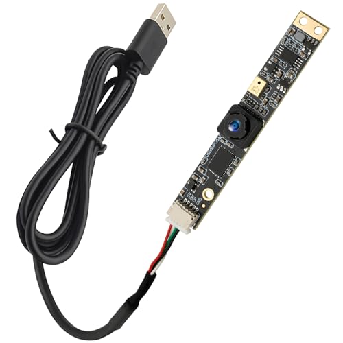8MP USB-Kameramodul mit Mikrofon, 105 Grad Weitwinkel, Fester Fokus, kleine Lightburn 3D-Drucker-Computer-Webcam-Karte, USB Plug and Play für Windows, Android, Linux, MacOS 8MP USB-Kameramodul mit Mikrofon, 105 Grad Weitwinkel, Fester Fokus, kleine Lightburn 3D-Drucker-Computer-Webcam-Karte, USB Plug and Play für Windows, Android, Linux, MacOS von Mermaid