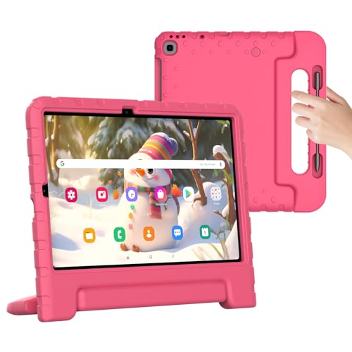 Merocab Leichtes Eva Samsung S6 Lite Hülle Mit Stifthalter Verstellbarem Ständer 2020 2022 Release Für Erwachsene Kinder Startseite Reisen Rose von Merocab