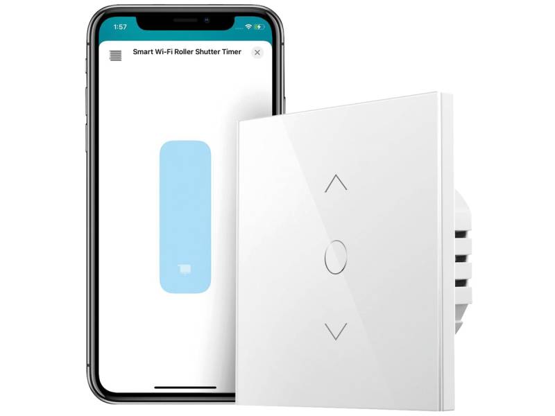 MEROSS WLAN-Rollladenschalter, MRS100HK von Meross