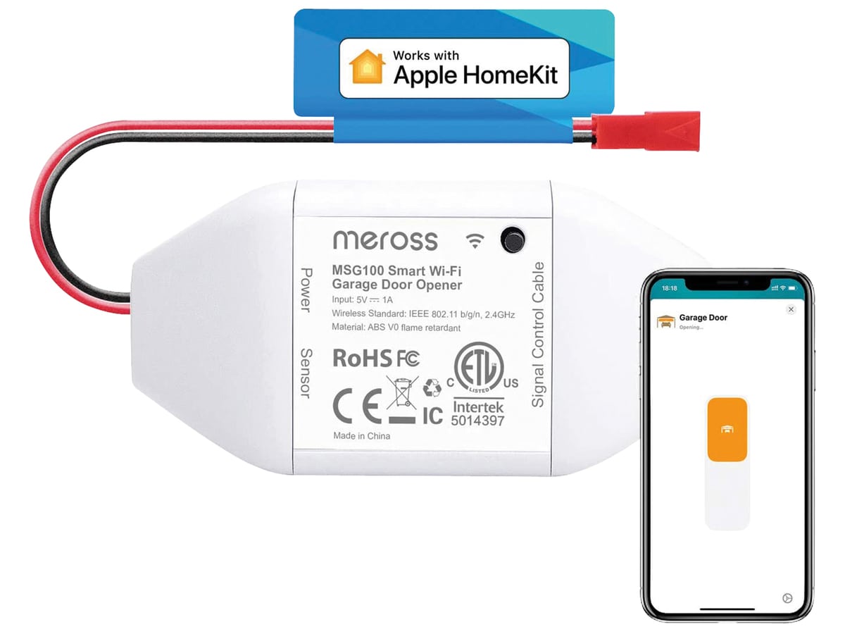 MEROSS WLAN-Garagentoröffner, MSG100HK MEROSS WLAN-Garagentoröffner, MSG100HK von Meross
