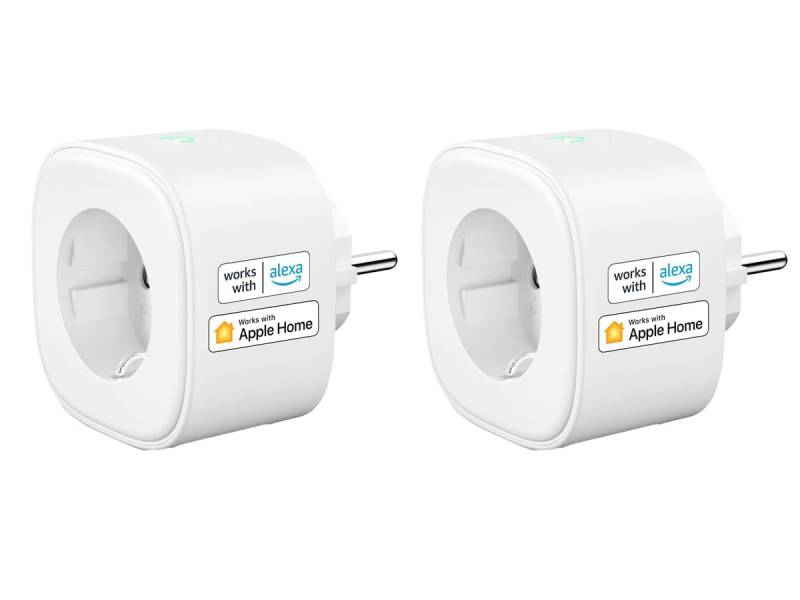 MEROSS WLAN-Steckdose MSS210KG-EU, 2 Stück von Meross