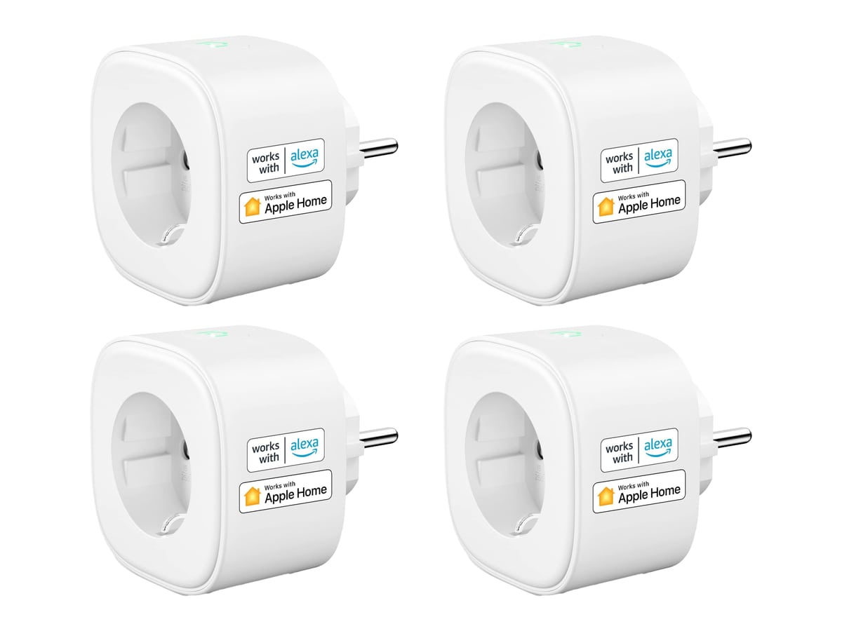 MEROSS WLAN-Steckdose MSS210KG-EU, 4 Stück MEROSS WLAN-Steckdose MSS210KG-EU, 4 Stück von Meross