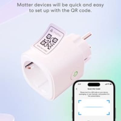 Meross Smart Wi-Fi Plug with Energy Monitor Non-HomeKit (1 Pack) von Meross
