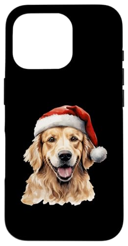 Hülle für iPhone 16 Pro Golden Retriever Weihnachts-Winterhund Hülle für iPhone 16 Pro Golden Retriever Weihnachts-Winterhund von Merry Christmas Gifts For The Whole Family