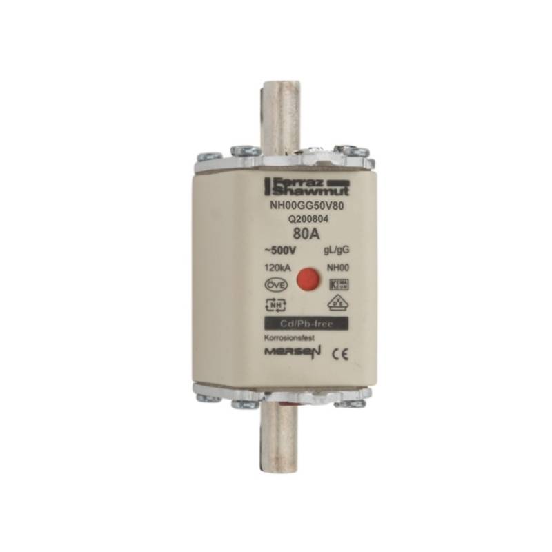 3 Stk. Mersen NH-Sicherungseinsatz SF NH00GG50V80 Q200804 von Mersen
