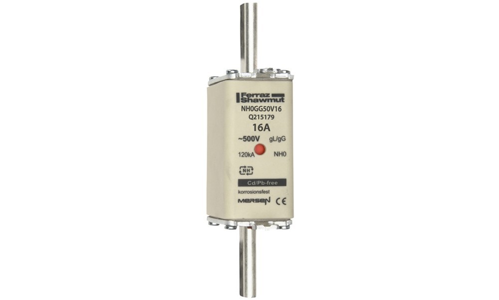 3 Stk. Mersen NH-Sicherungseinsatz SF NH0GG50V16 Q215179 3 Stk. Mersen NH-Sicherungseinsatz SF NH0GG50V16 Q215179 von Mersen