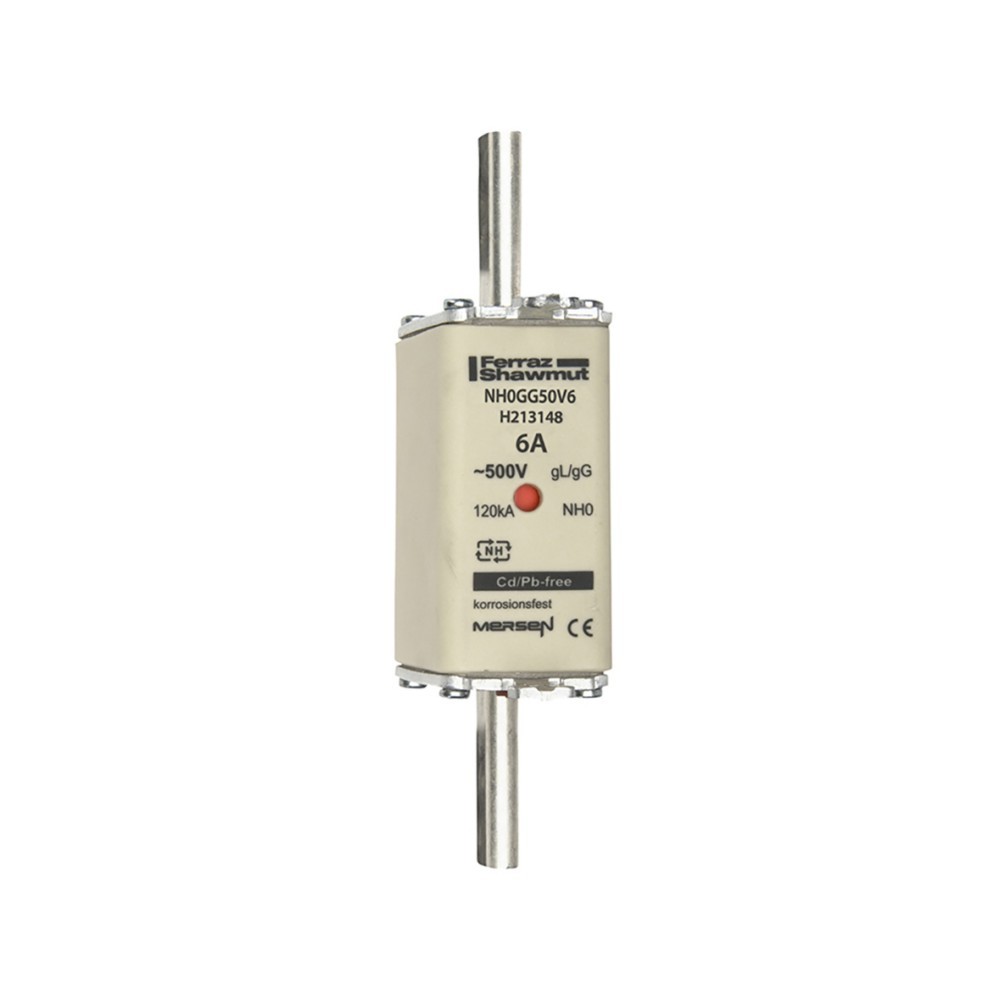 3 Stk. Mersen NH-Sicherungseinsatz SF NH0GG50V6 H213148 3 Stk. Mersen NH-Sicherungseinsatz SF NH0GG50V6 H213148 von Mersen