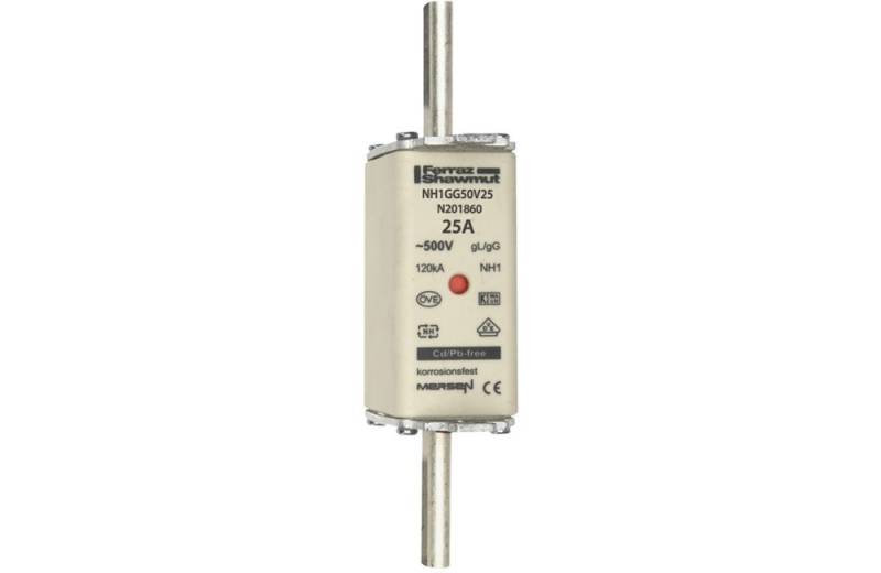 3 Stk. Mersen NH-Sicherungseinsatz SF NH1GG50V25 N201860 von Mersen