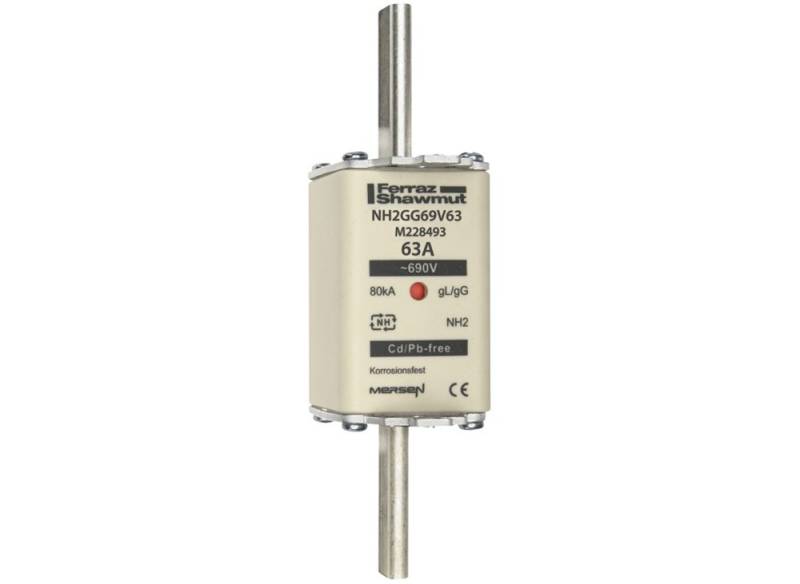 3 Stk. Mersen NH-Sicherungseinsatz SF NH2GG69V63 M228493 von Mersen