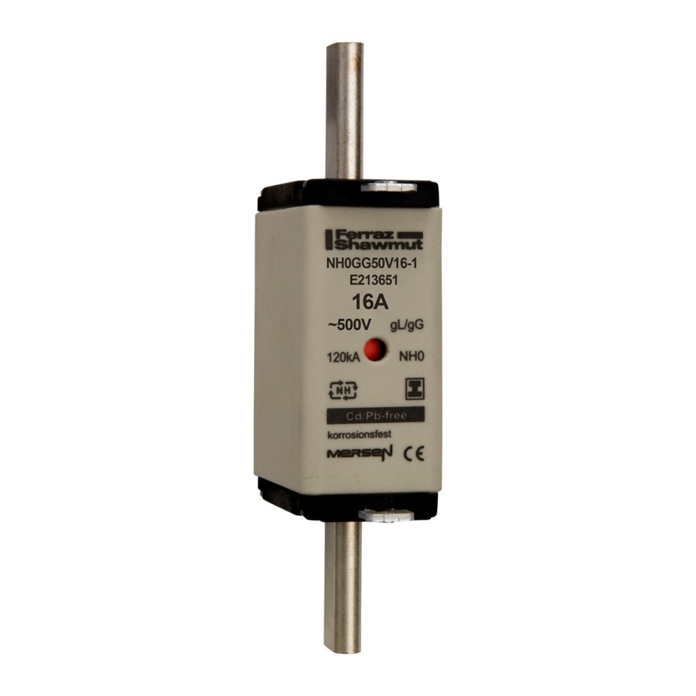 3 Stk. Mersen NH-Sicherungseinsatz SG NH0GG50V16-1 E213651 3 Stk. Mersen NH-Sicherungseinsatz SG NH0GG50V16-1 E213651 von Mersen