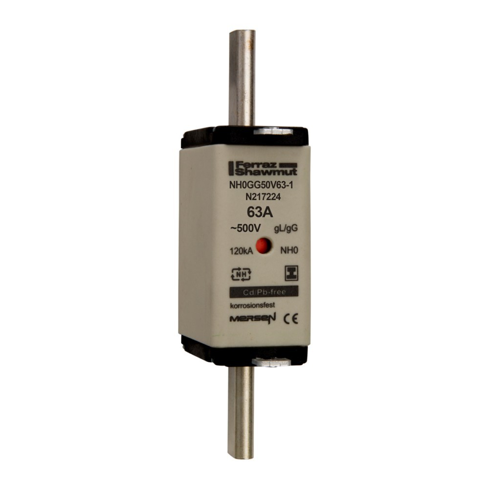 3 Stk. Mersen NH-Sicherungseinsatz SG NH0GG50V63-1 N217224 3 Stk. Mersen NH-Sicherungseinsatz SG NH0GG50V63-1 N217224 von Mersen