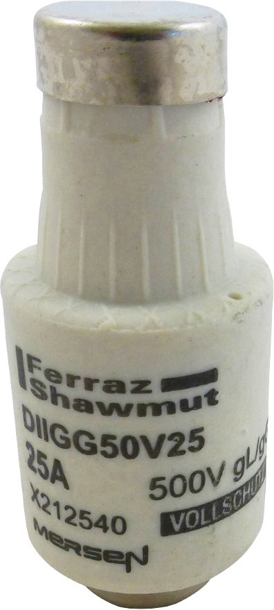Mersen D-Sicherungseinsatz DIIGG50V25 X212540 Mersen D-Sicherungseinsatz DIIGG50V25 X212540 von Mersen