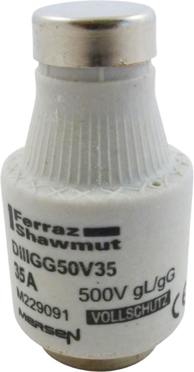 Mersen D-Sicherungseinsatz DIIIGG50V35 C214063 von Mersen