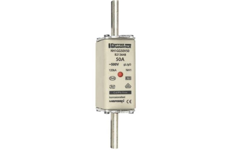 Mersen NH-Sicherungseinsatz SF NH1GG50V50 B213648 von Mersen