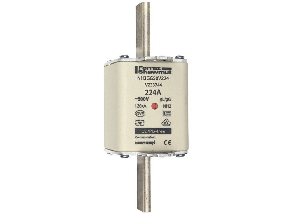 Mersen NH-Sicherungseinsatz SF NH3GG50V224 V233744 Mersen NH-Sicherungseinsatz SF NH3GG50V224 V233744 von Mersen