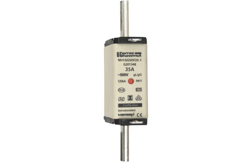 Mersen NH-Sicherungseinsatz SG NH1GG50V35-1 G201348 von Mersen