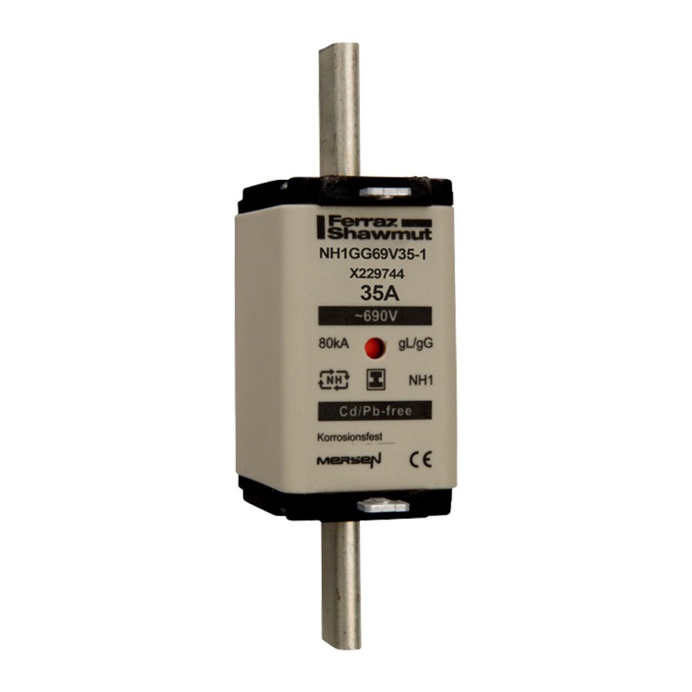 Mersen NH-Sicherungseinsatz SG NH1GG69V35-1 X229744 Mersen NH-Sicherungseinsatz SG NH1GG69V35-1 X229744 von Mersen