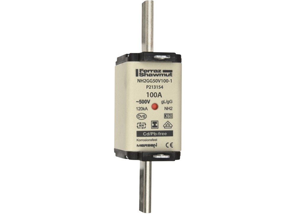 Mersen NH-Sicherungseinsatz SG NH2GG50V100-1 P213154 Mersen NH-Sicherungseinsatz SG NH2GG50V100-1 P213154 von Mersen