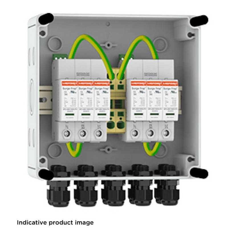 Mersen Photovoltaik-Stringbox 2 PVBT12-1000V-B-213 83070006 von Mersen