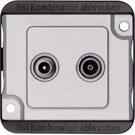 299460 - BK/Sat-Antennendose ma/silber Stichdose 2-fach 299460 299460 - BK/Sat-Antennendose ma/silber Stichdose 2-fach 299460 von Merten