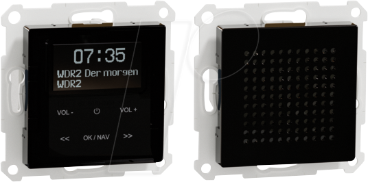 ME MEG4375-0303 - MERTEN DAB+ Radio Set mit Bluetooth von Merten