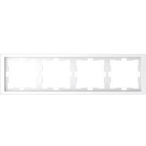 MERTEN 4-fach Steckdosenrahmen weiß 29,4 x 8,1 cm MERTEN 4-fach Steckdosenrahmen weiß 29,4 x 8,1 cm von Merten