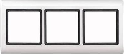 MERTEN Rahmen 3-fach 400319 AQUADESIGN polarweiss 400319 400319 (400319) von Merten